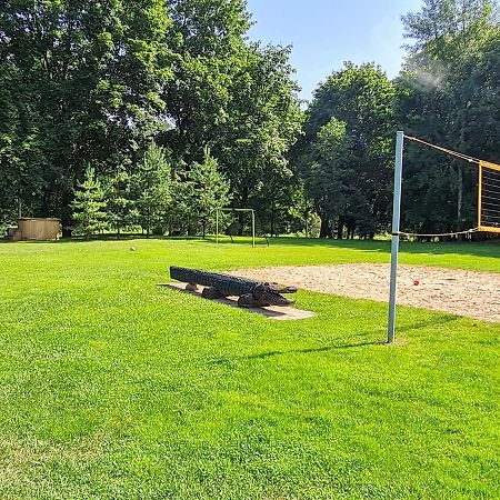 Atostogu Namelis-Pirtis Prie Upes Villa Anykščiai Dış mekan fotoğraf